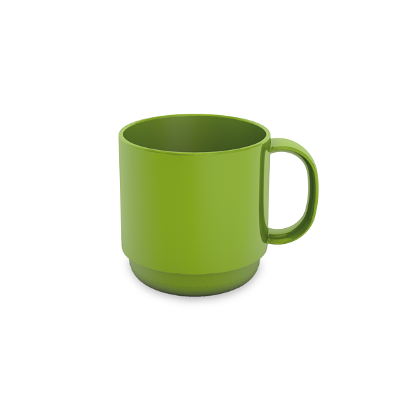 Ornamin petite tasse à anse, 250ml, vert, ø80mm