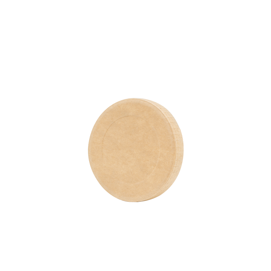 Couvercle pour gobelet à glace, brun, 150ml/6oz, ø90mm
