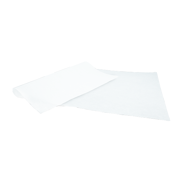 Papier d´emballage, blanc, ingraissable, 400 x 600mm