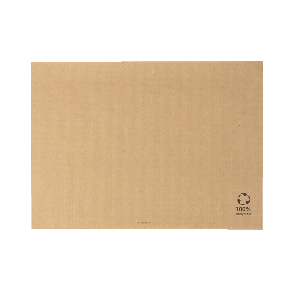 Recyclingpapier -Tischset/Unterlage, braun, 310 x 430mm